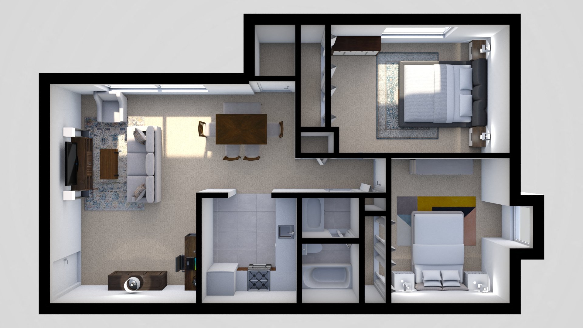 Suite A Floorplan